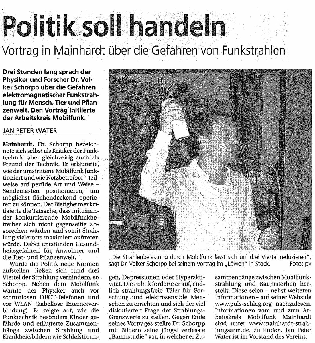 Haller Taglbatt, 07 .10.2009